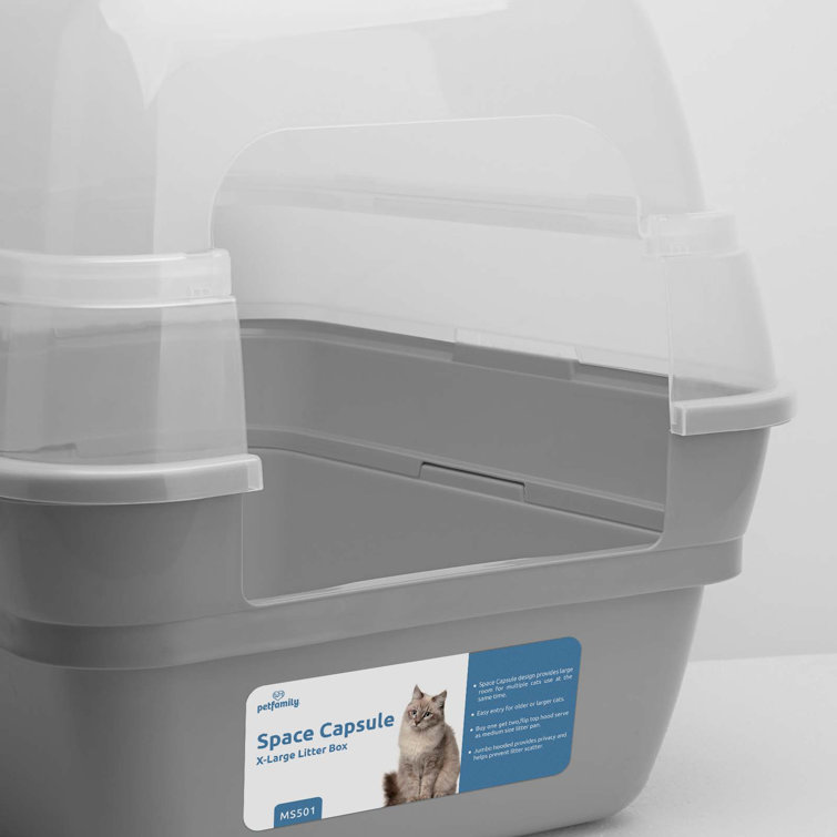 Jumbo litter outlet box